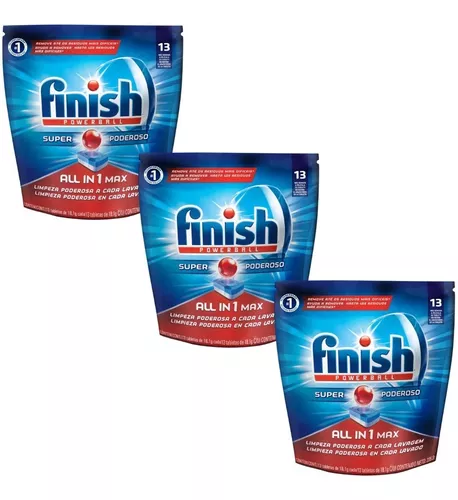 Finish® All-In-1 Max 30 tabletas de Lavavajillas