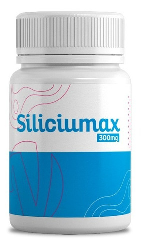 Siliciumax® Silício Orgânico 300 Mg 60 Cápsulas Autentico Sabor Sem Sabor