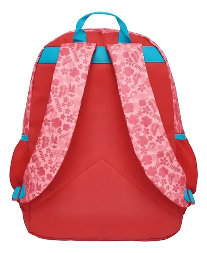 Mochila Grande Escola Infantil Costas Reforçada Mônica Verão