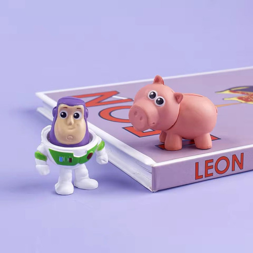 Toy Story Miniaturas Infantil Kit Com 8 Peças Pvc