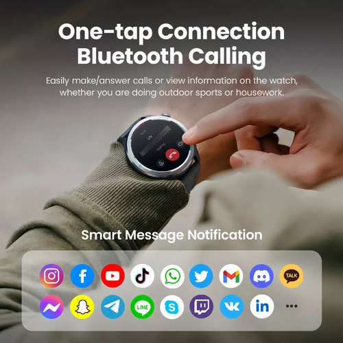 Haylou Solar Neo Smartwatch 1.53 Hd Llamadas Bluetooth