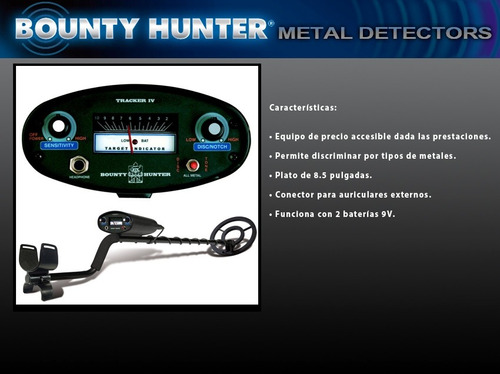 Detector De Metales Bounty Hunter