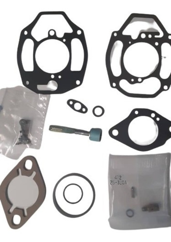 Kit Carburador Chevrolet 235 1 Boca Pata Negra Viejo Plano