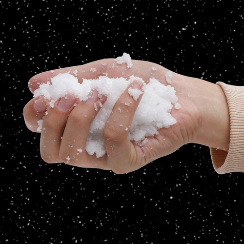 10 Sobres De Nieve Artificial Para Navidad