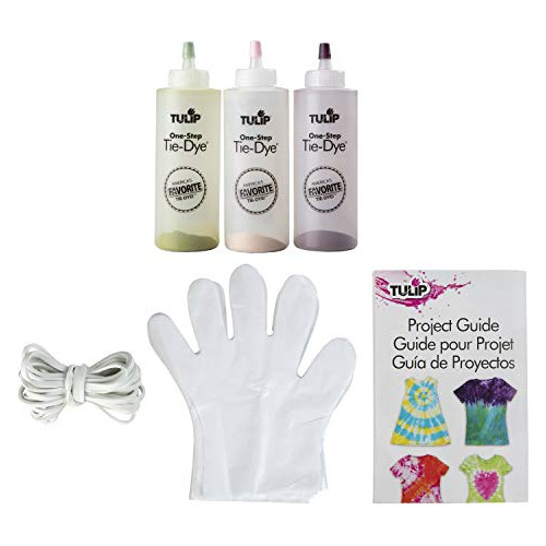 Kit De 3 Colores, Wildflower, Diy Tie Dye (tinte Anudad...