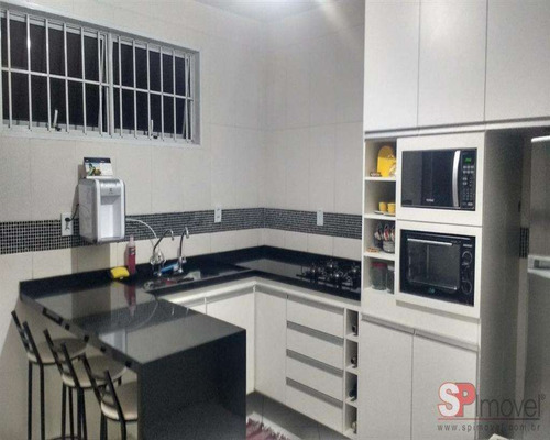 Sobrado Reformado - 3 Dorm - 2 Banheiros Completos - Area Gourmet - 2 Vagas -140m2 - V2201 - 33171273
