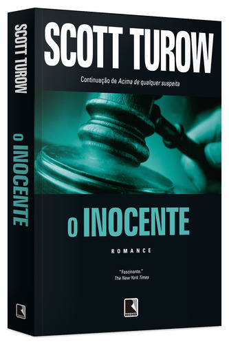 O inocente, de Turow, Scott. Editorial Editora Record Ltda., capa mole em português, 2011