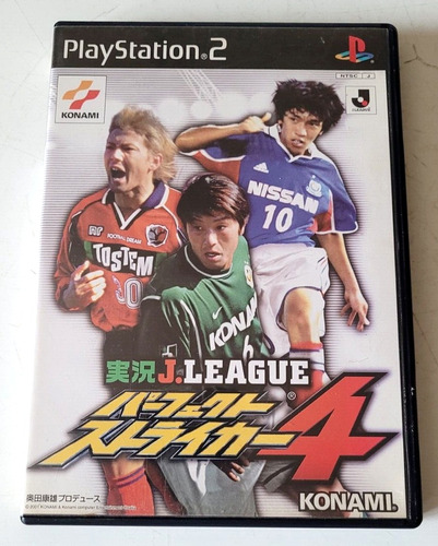 Jikkyou J League Perfect Striker 4 Playstation 2 Original