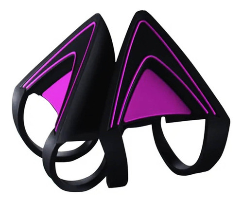 Orejas Kitty Razer Para Audifonos Kraken Neon Purple