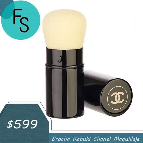 fashionstore Brocha Retractil Ed. Kabuki Polvos Chanel Env o gratis