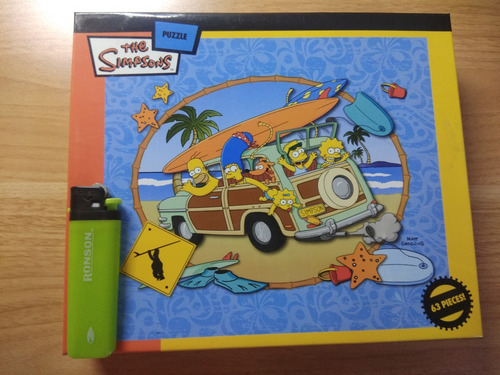 Simpsons 2007 - Puzzle Rompecabezas 63 Piezas (Usado)