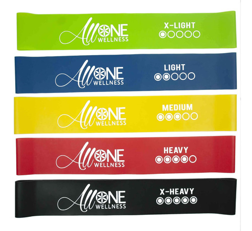 Allone Wellness Bandas De Resistencia Para Piernas Y Culos,.