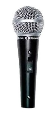 Micrófono Dinámico Gbr Sm-58 Vocal De Mano Con Cable