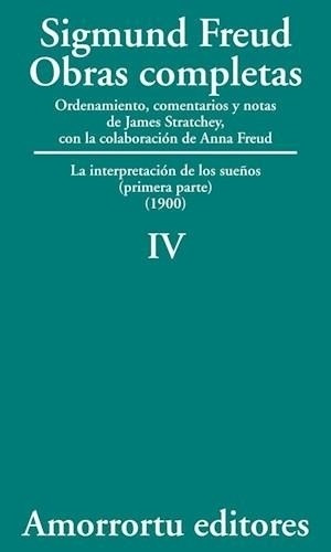 Obras Completas - Freud  4 La Interpretacion De Los Sueños 1