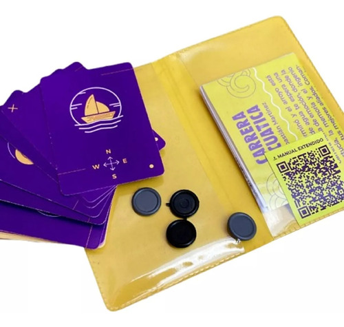 Carrera Acuatica Juego Cartas Barcos 2 Jugadores Gg Juegos