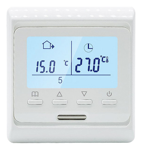 Termostato Digital Programable Semanal.. 6 Lcd Bloqueo Infa