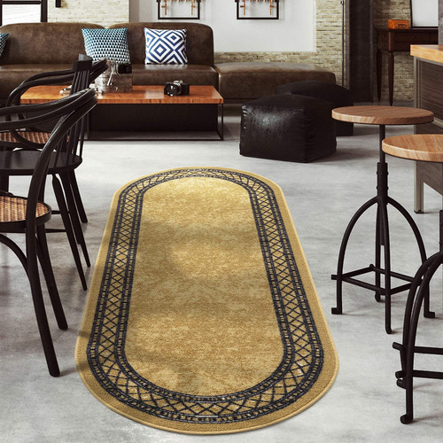 Antep Rugs - Alfombras Con Bordes Modernos, No Se Mueve (an.