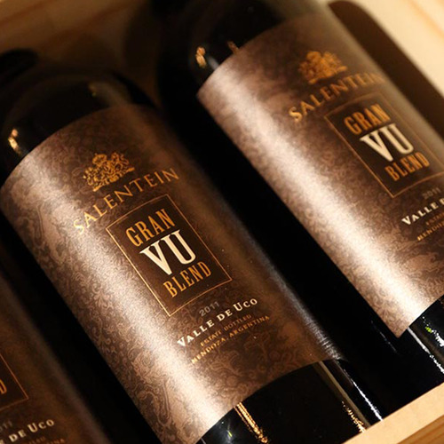 Vino Salentein Gran Vu Blend 750 Ml Caja X 3