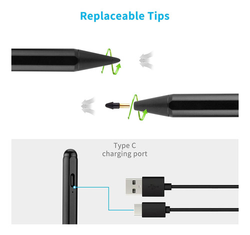 Lápiz De Lápiz Óptico De Aire Del iPad, Lápiz De Lápiz Con Y