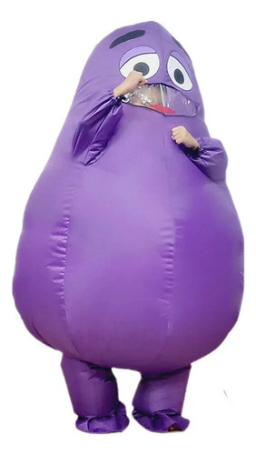Disfraz Grimace Para Ni?os Y Adultos Traje Inflable