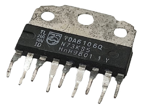 Circuito Integrado Triple Amplificador Video Sip-9 Tda6106q