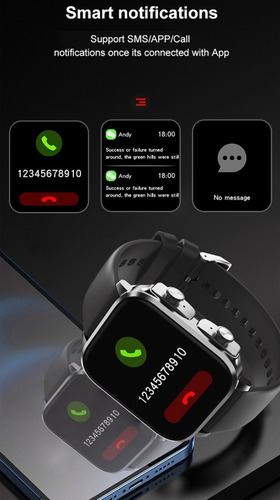 Audífonos 2 En 1 Para Xiaomi Huawei T22 Smart Watch Tws