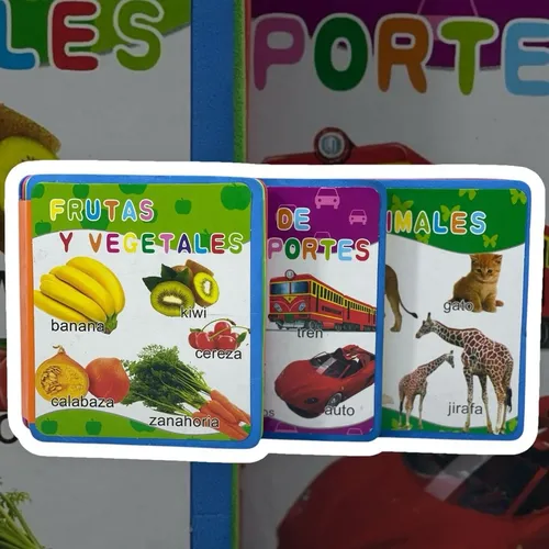 Libro Didáctico X3 Modelos Para Bebés Libro Fomi