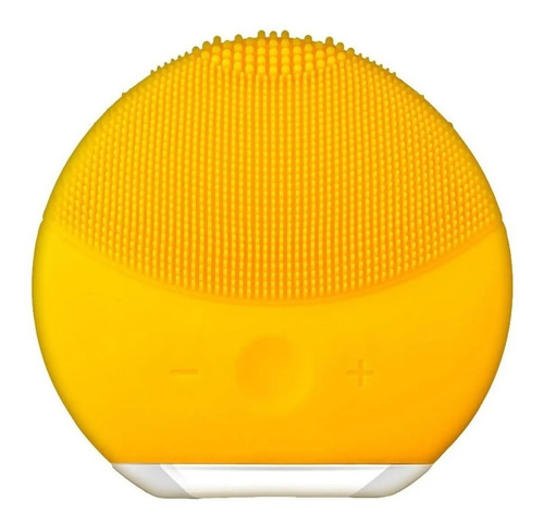 Limpiador Facial Masajeador Recargable Usb Amarillo