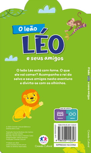 Olhinhos Animais, De Mammoth World. Olhinhos Animais Editorial Ciranda Cultural, Edición 1 En Português, 2024