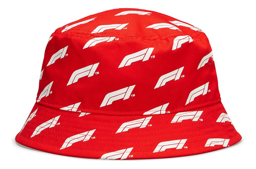 Formula 1 Tech Colección F1 Logo Bucket Hat Rojo