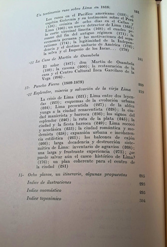 Memoria Y Utopía De La Vieja Lima Cesar Pacheco V. Tapa Dura (Usado)