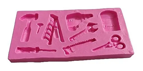 Molde Silicona Herramientas Fondant Chocolate