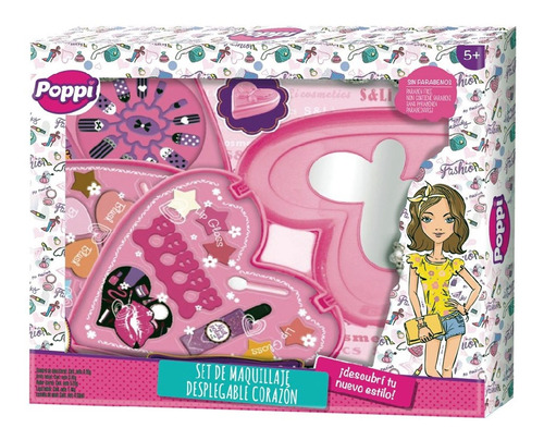 Poppi Set Maquillaje Corazon Ploppy 381016