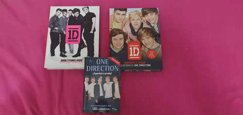 2 Libros De One Direction  + 1 De Regalo  Superfans A Prueba