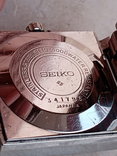 Seiko Square Ultra Raro Único = Crono Sports Dx Omega Tissot