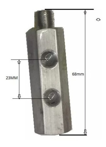 Adaptador Cebolinha Pressão Oleo Vw Ar Fusca Brasilia Kombi