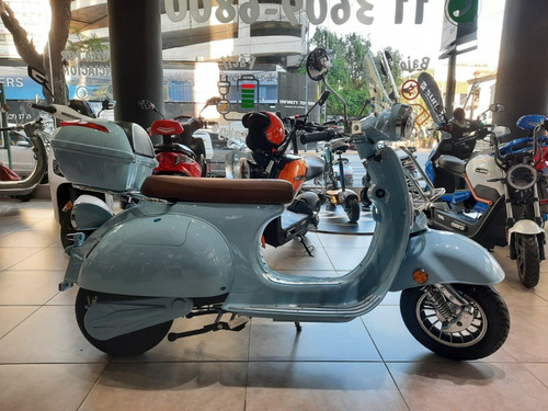 Imagen 13 de 20 de Moto Eléctrica Scooter New Vintage Sunra - Ahora 12 Rg