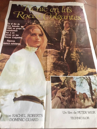 Poster Picnic En Las Rocas Colgantes Vivean Gray 1975