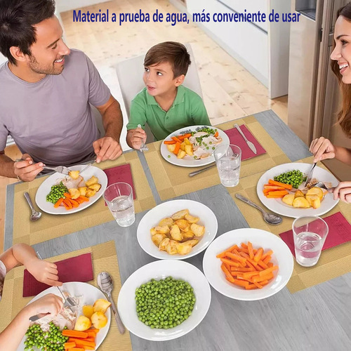 Xt Manteles Individuales Antideslizantes Y Lavables 10
