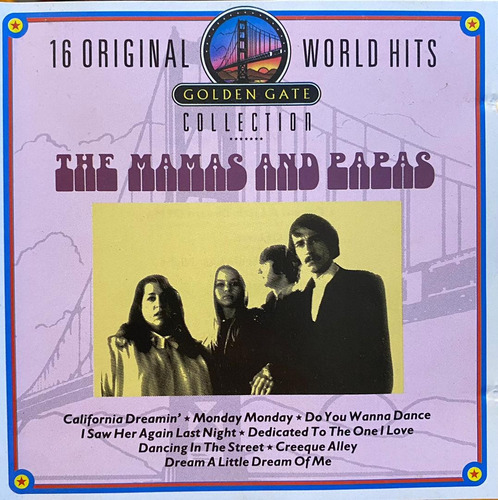 The Mamas & The Papas - 16 Original World Hits. Cd, Comp.