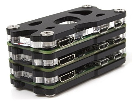 Funda Triple Stack Zero De C4labs Para Raspberry Pi Zero Y
