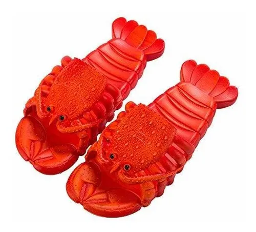 Totenjs Lobster Slippers,fish Slippers Beach And Shower Shoe