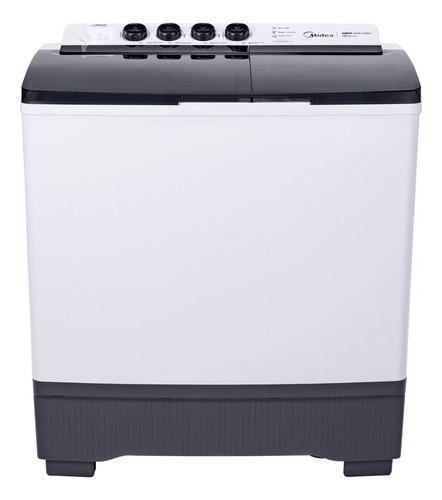 Lavadora 19 Kg Doble Tina Color Blanco Midea