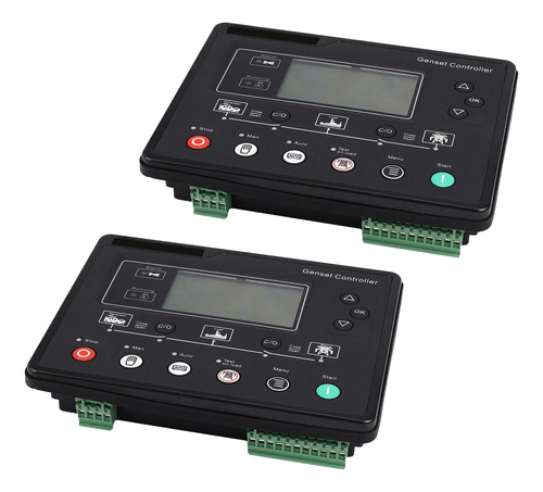 Controlador De Grupo Electrógeno Amf 2x 6120u Lcd Start Gens