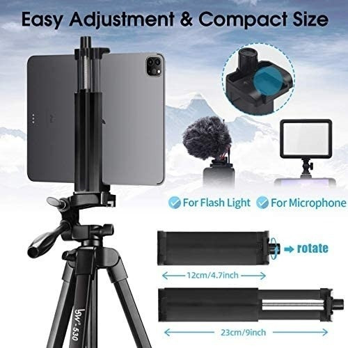 Imagen 3 de 6 de Trípode Cámara Lusweimi 60ø iPad Pro Y iPhone