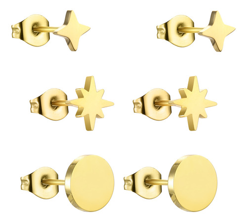 Set de Aretes Enso Para Mujer EJE3344G Dorado