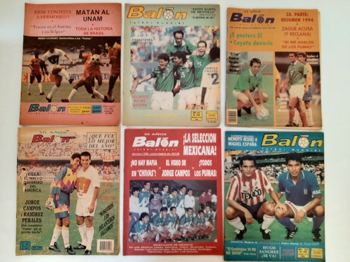 Revistas Balón, Fútbol Mundial ( Lote De 2 )