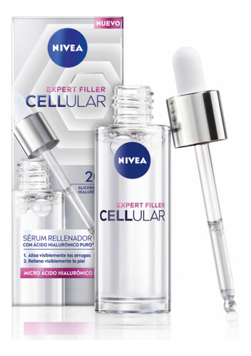 Serum Rellenador 30ml Nivea Tipo de piel Todo tipo de piel