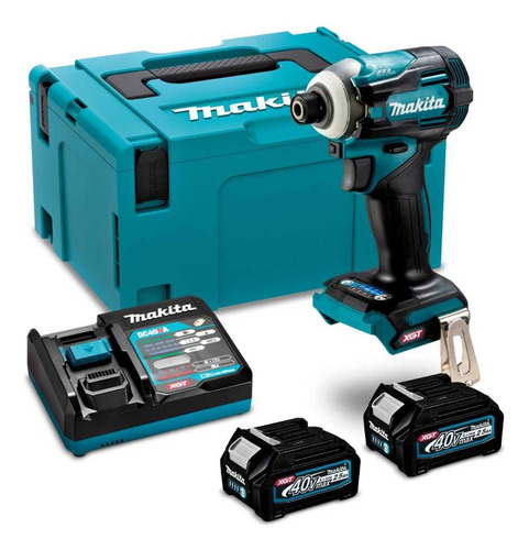 Atornillador De Impacto Li-ion 40v Bl4025x Makita Td001gd201