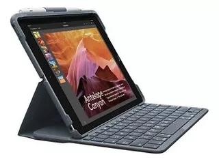 Logitech Slim Folio Keyboard Cover Case For Apple iPad 2 Vvc